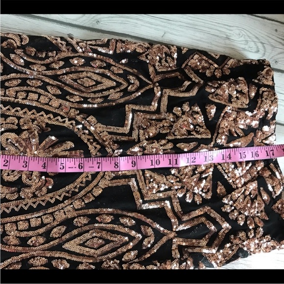 Banjul Black and Gold sequin set - Picture 16 of 16